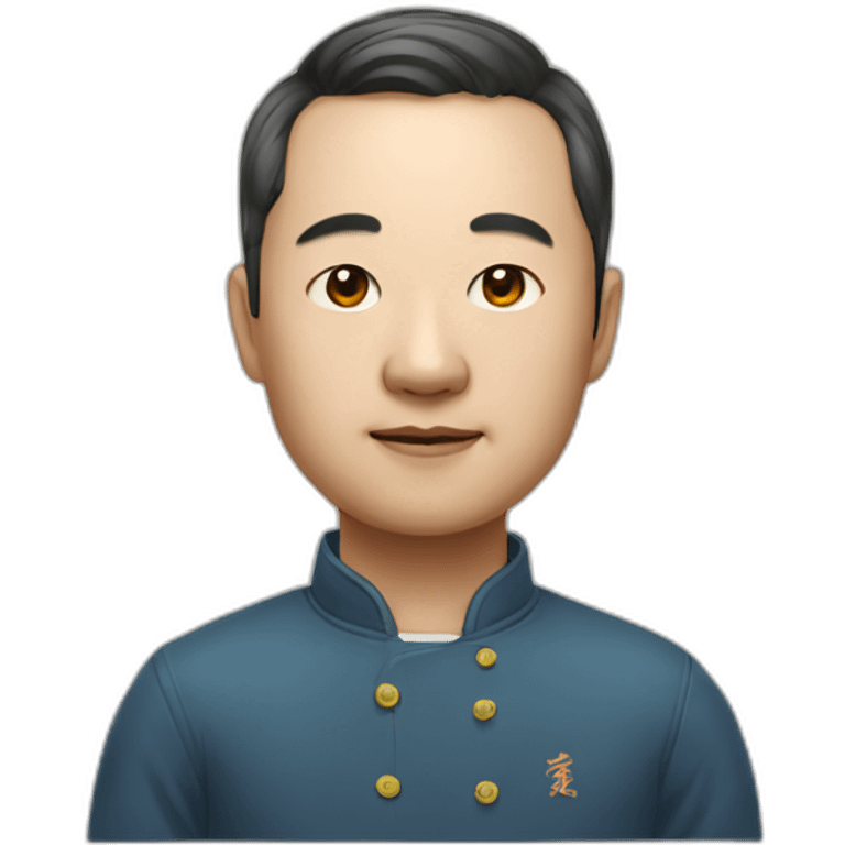 Portrait of a Chinese resident emoji