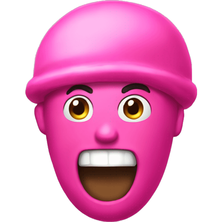 pink bomb emoji