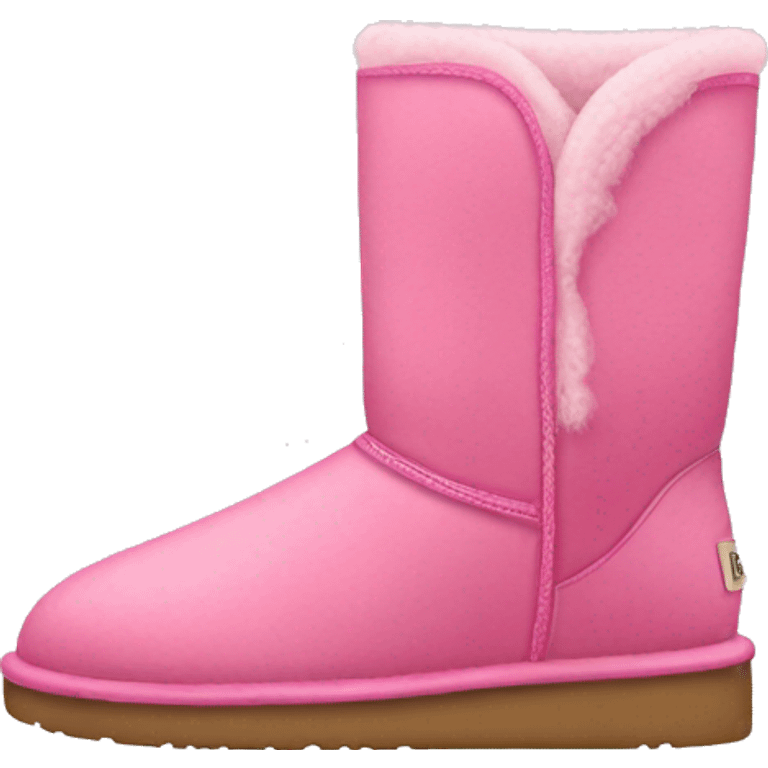 Pink Ugg boots emoji