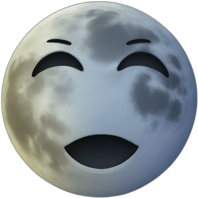 moon smiley emoji