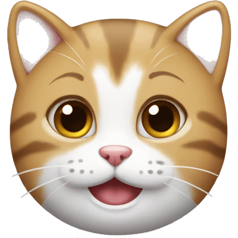 A cute cat emoji emoji