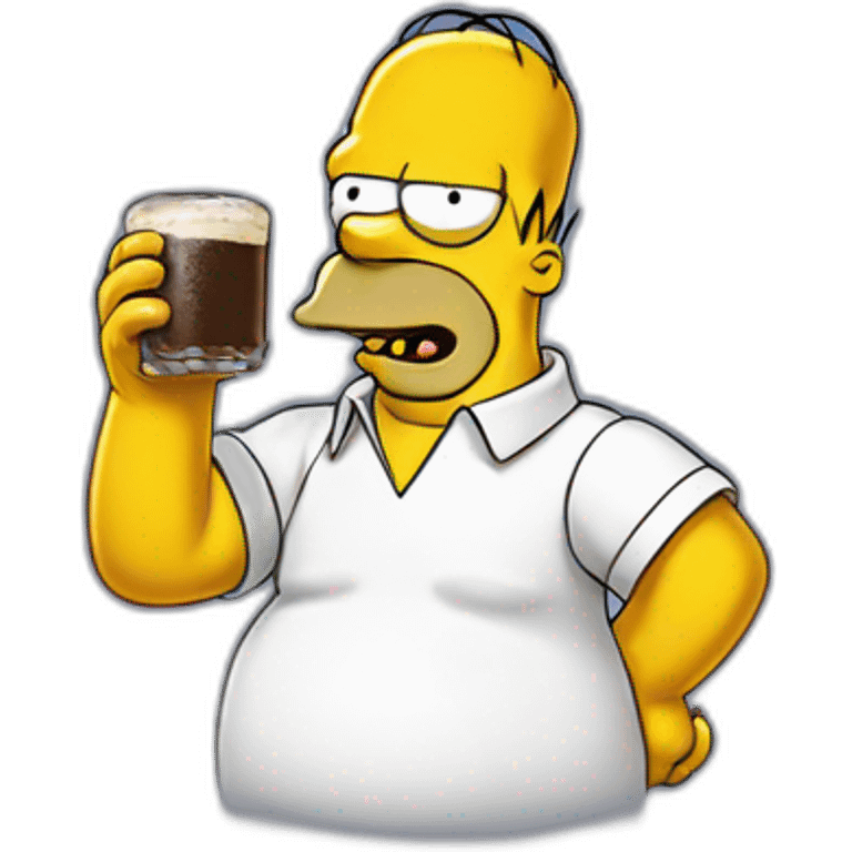 Homer simpson emoji