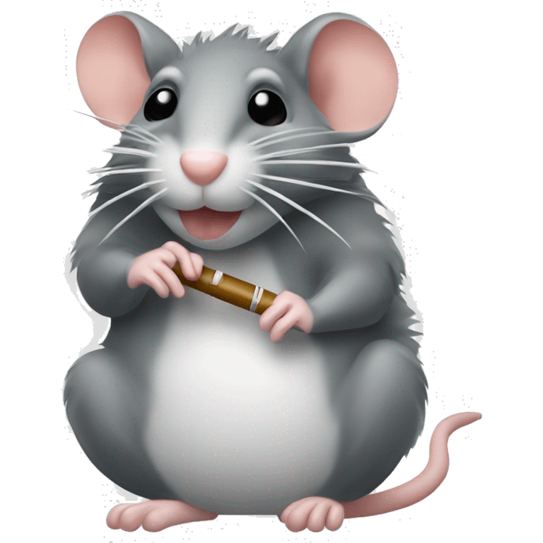 rat tin whistle emoji