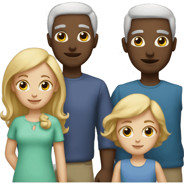 white family  emoji