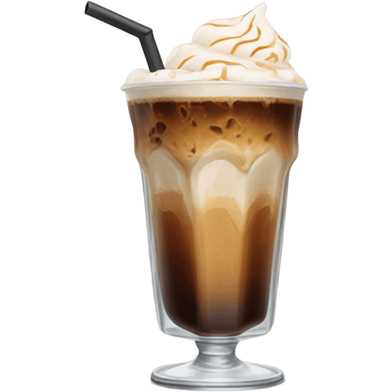 Iced coffee emoji