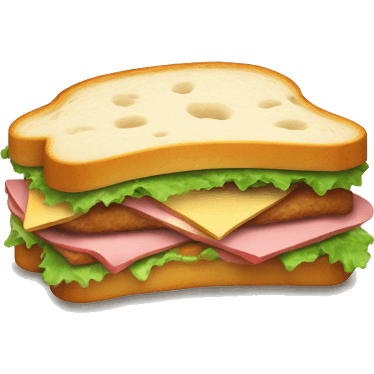 sandwich of pastron emoji