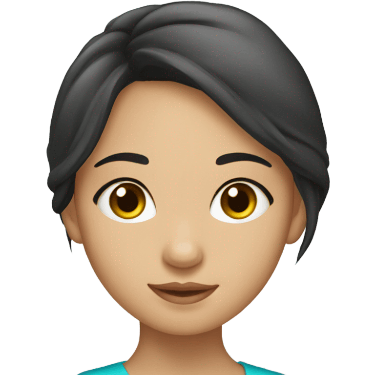 beautiful kazakh girl emoji