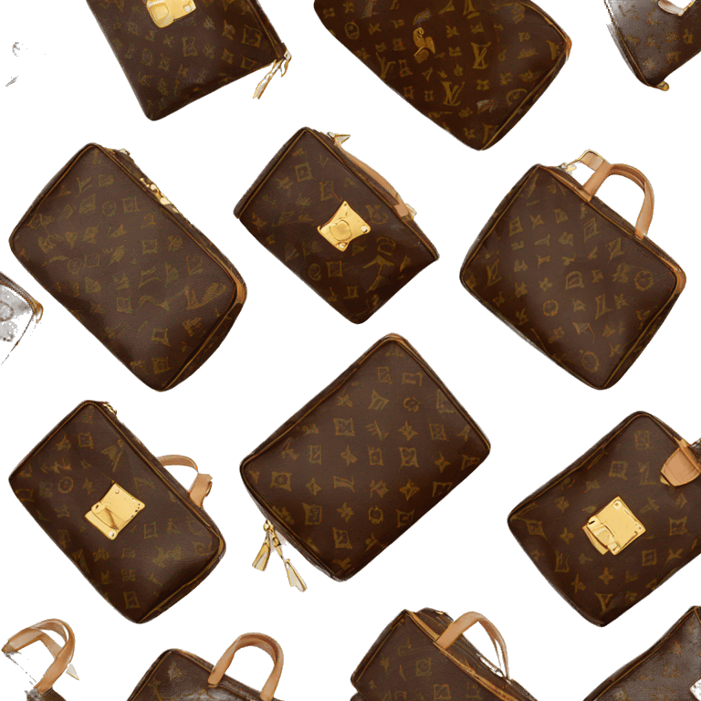 Louis Vuitton cosmetic bag  emoji