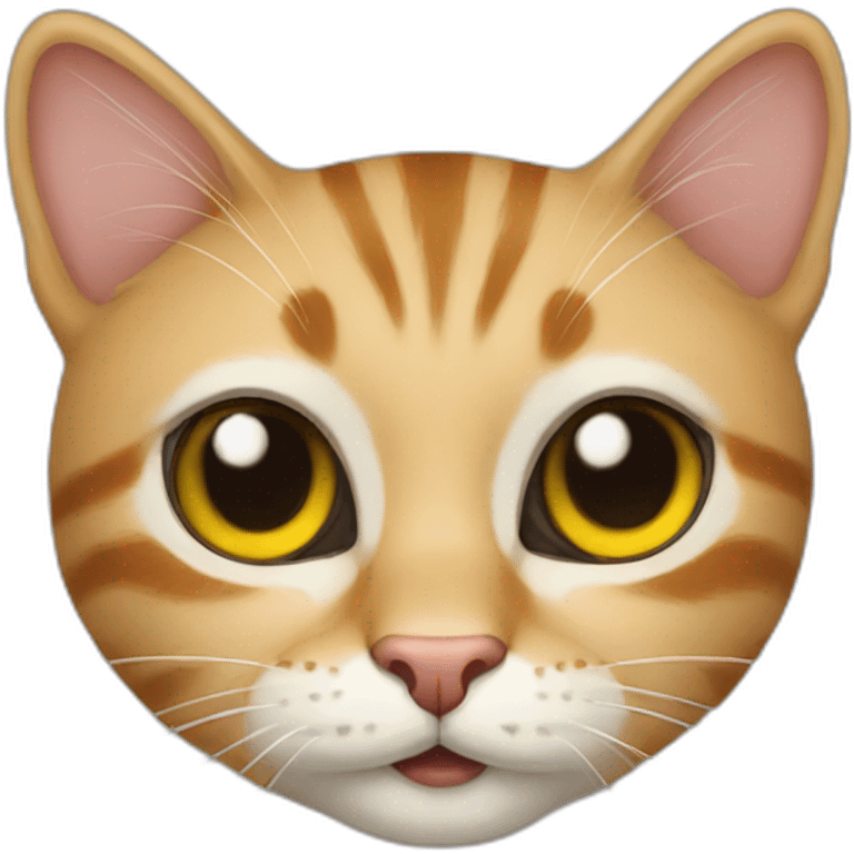 Funny cat emoji