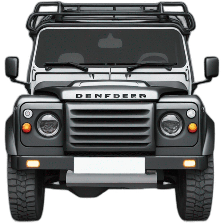 landrover defender black emoji