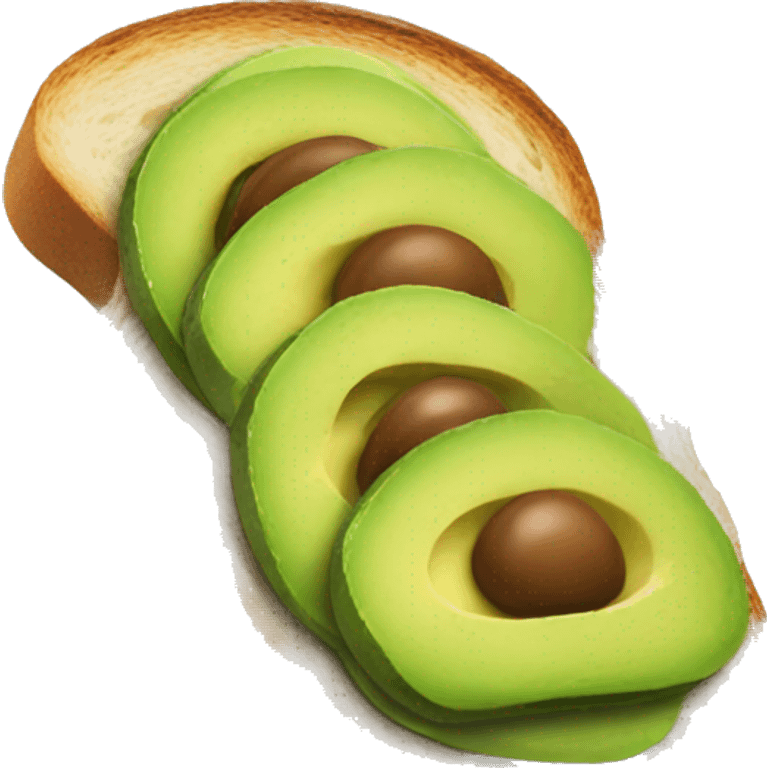 Avocado toast emoji