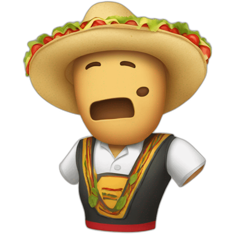 Tacos francais emoji