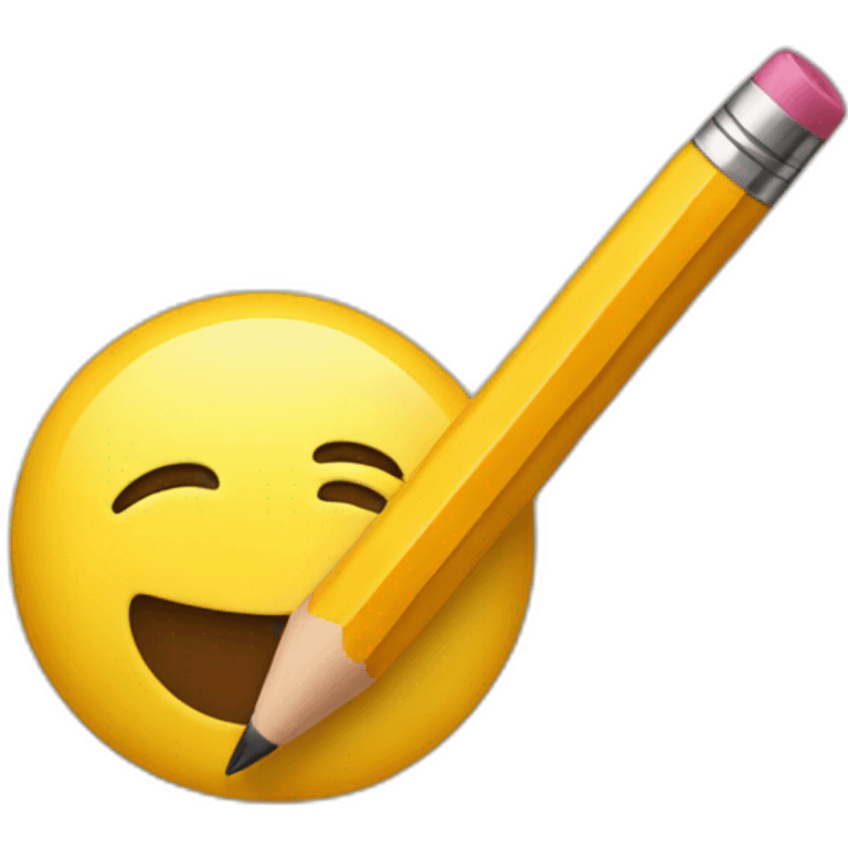 note with pencil emoji