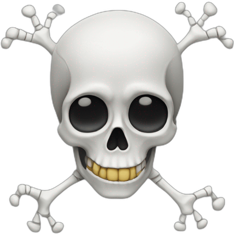 Funky-skeleton emoji