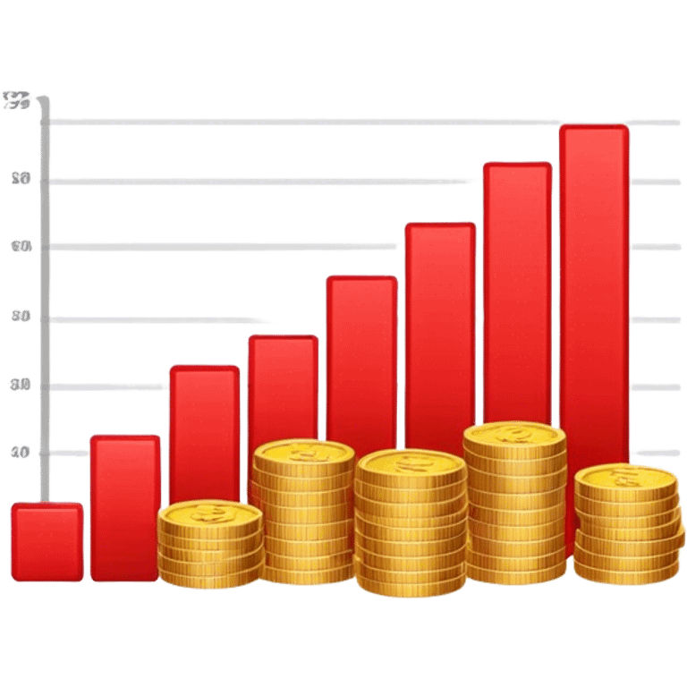 bar chart money going down emoji