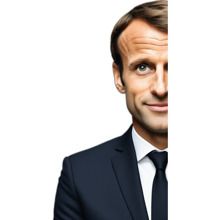 Emmanuel-Macron-face emoji