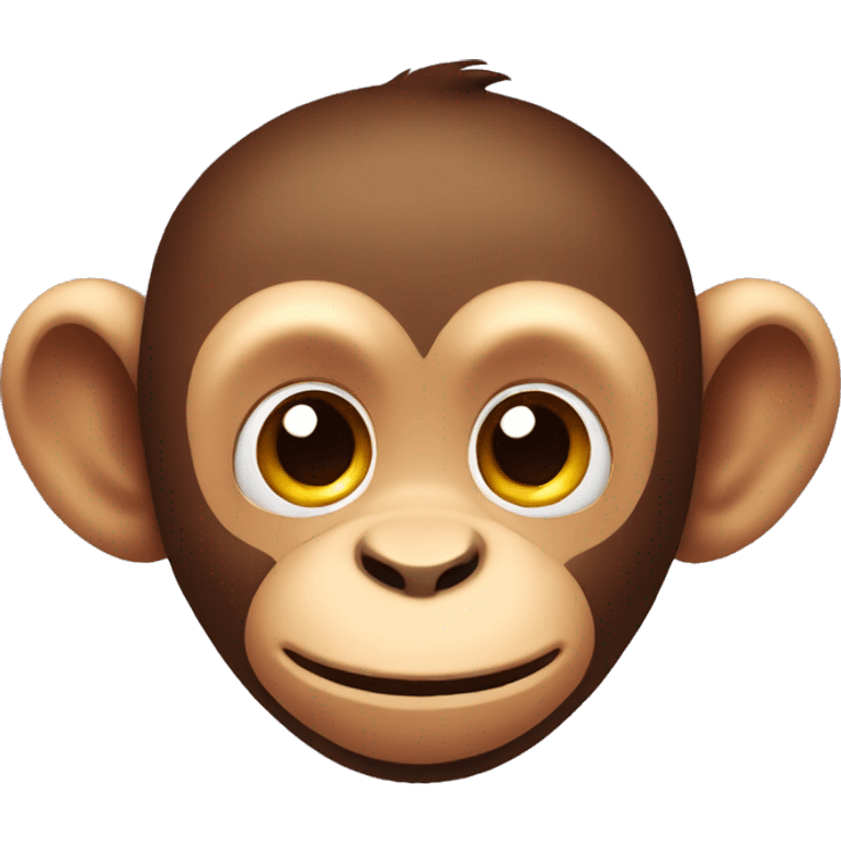 Really cute monkey  emoji