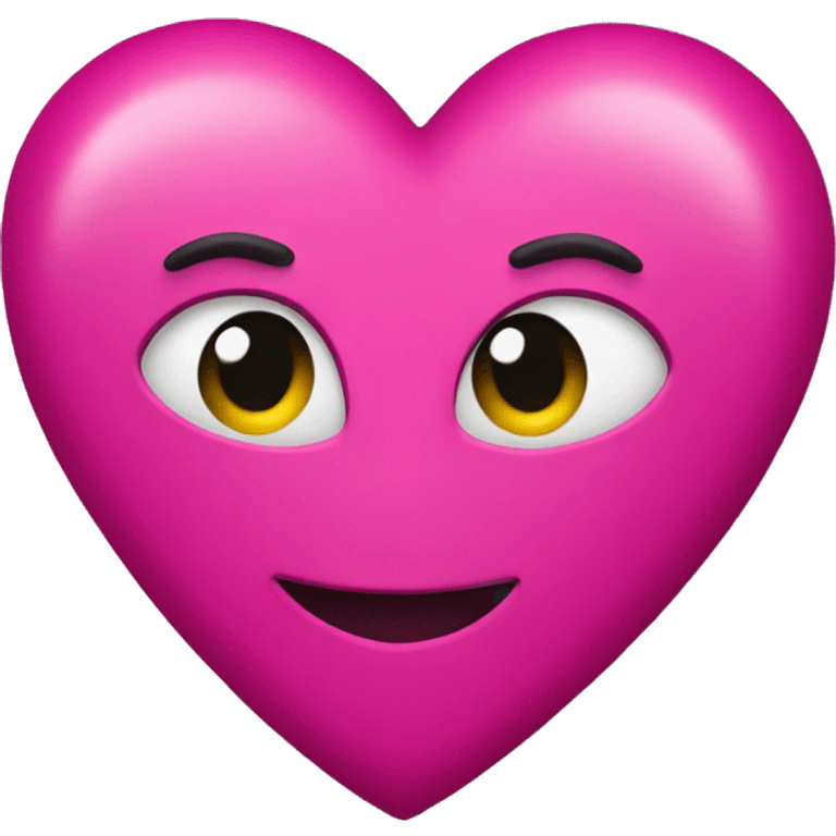 magenta heart emoji