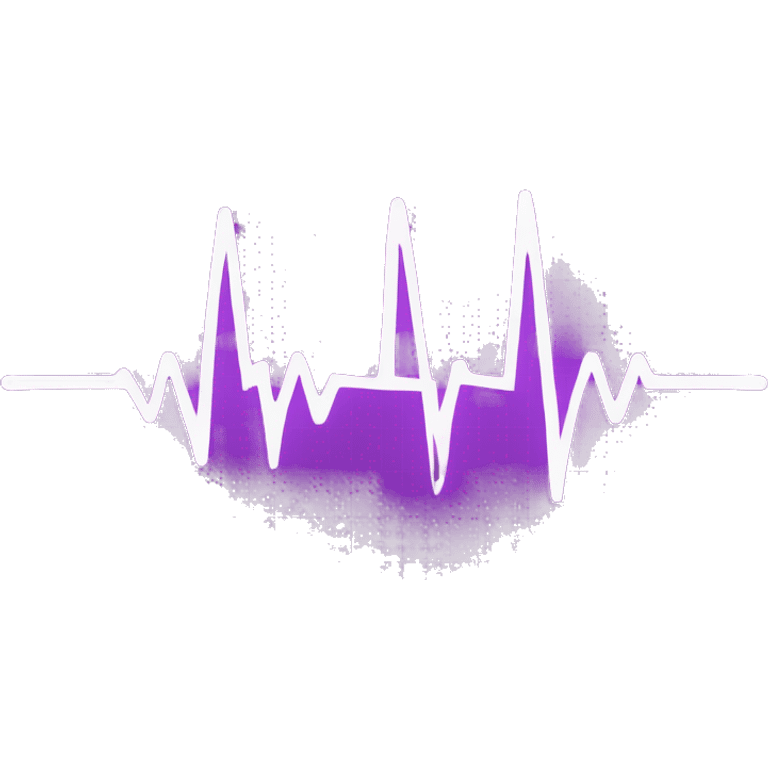 purple EKG emoji