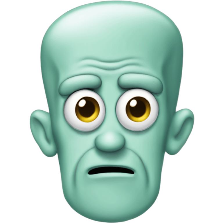 Squidward emoji