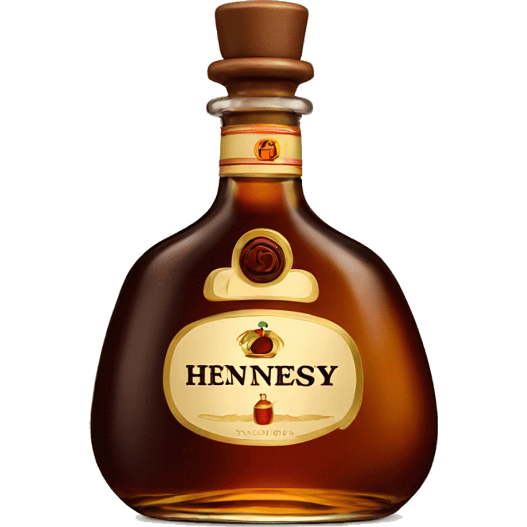 hennessy bottle  emoji