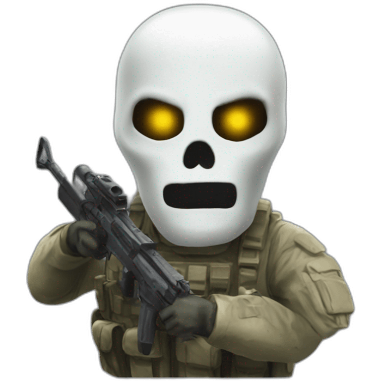 ghost call of duty emoji