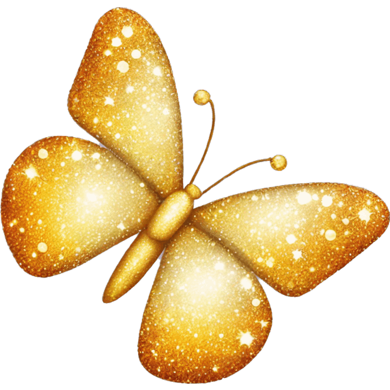 Shiny Glittery Starry Gemstone Butterfly emoji