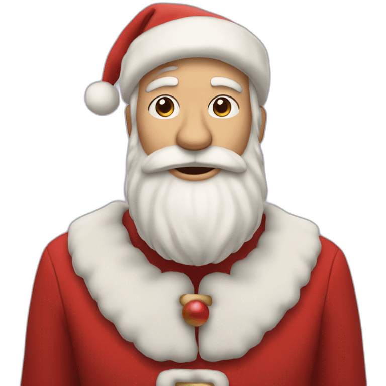 Père noel emoji