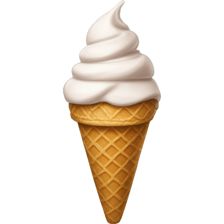 Ice cream cone emoji