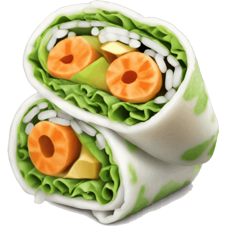 Summer Roll  emoji