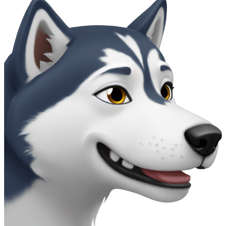 Huskies  emoji