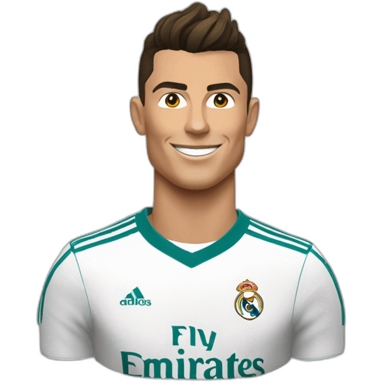 cristiano Ronaldo au Real Madrid emoji