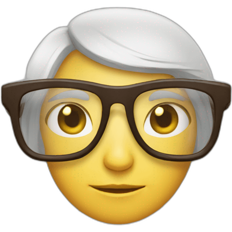 atractive-teen-glasses emoji