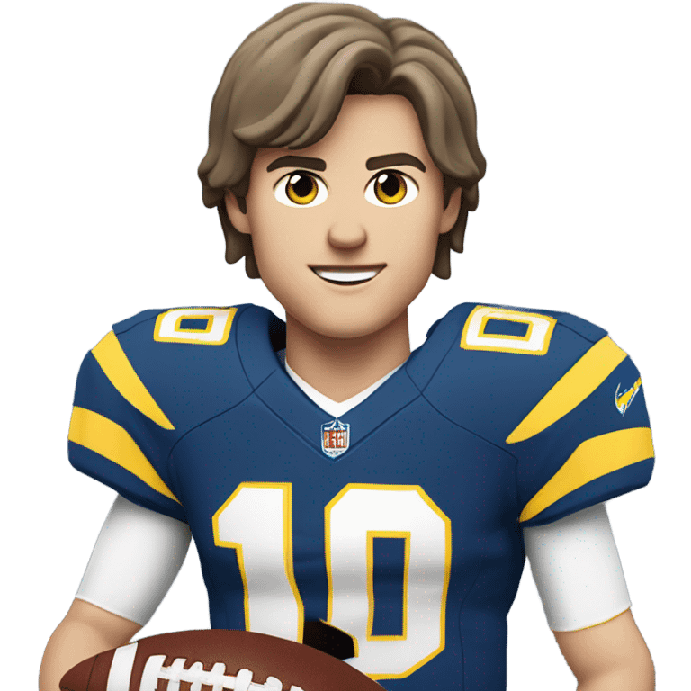 Chargers Quarterback Justin Herbert emoji