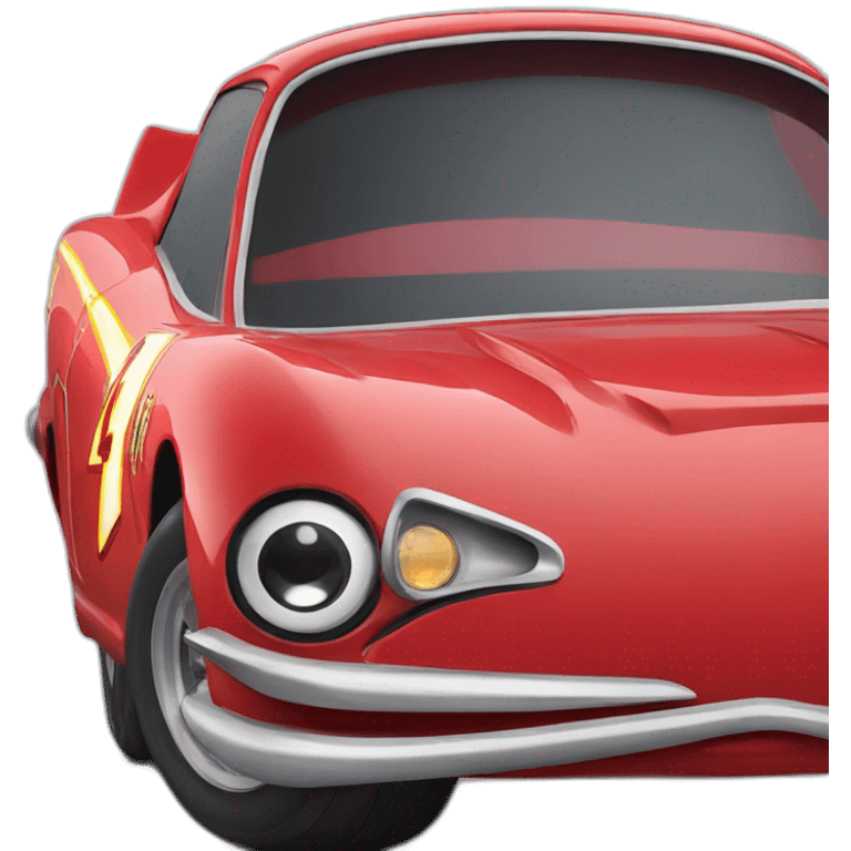 flash mcqueen Disney  emoji