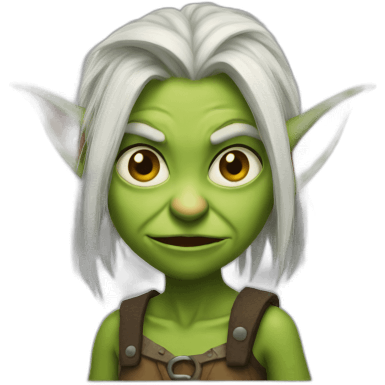 goblin mad girl emoji