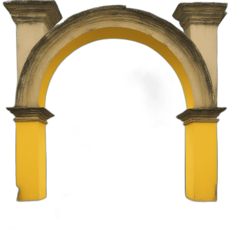 Antigua guatemala yellow Arch emoji