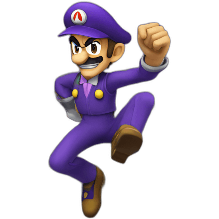 waluigi storming the capital emoji