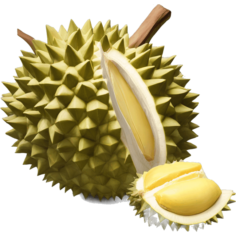 Durian fruit emoji