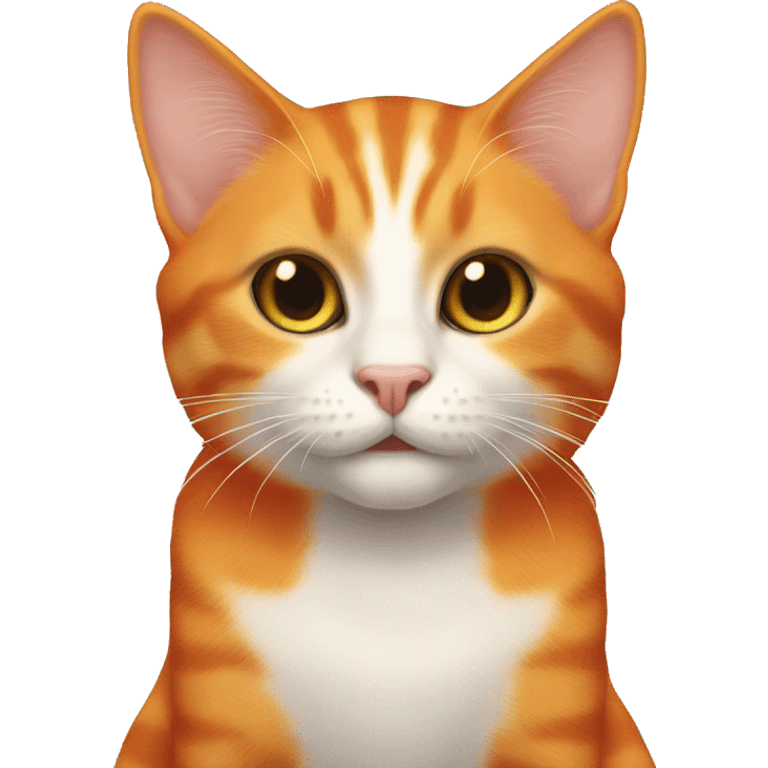 Orange Elf cat emoji