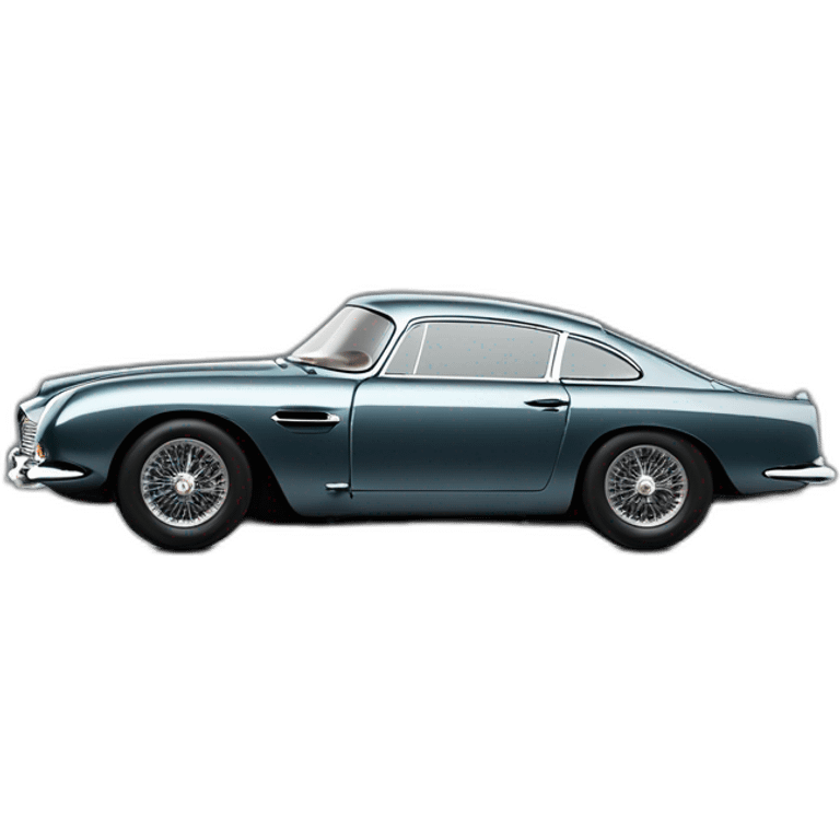 Une aston martin DB5 emoji