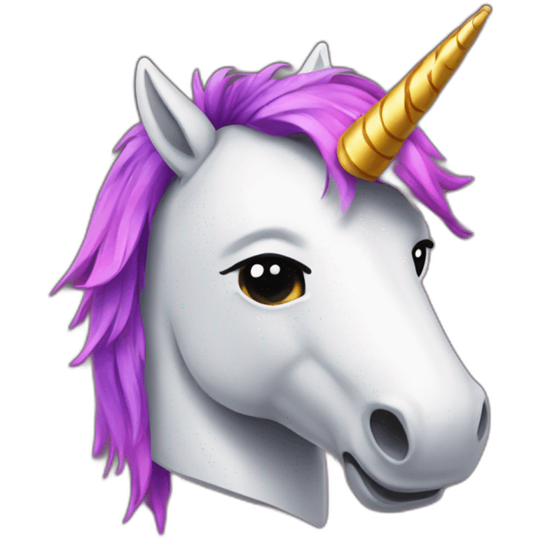 Unicorn piniata emoji