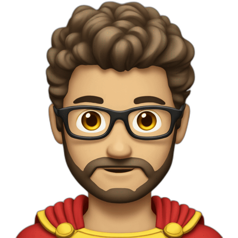 superhéroe radiante  emoji