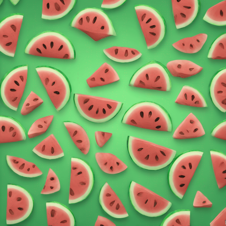 Whole watermelon emoji