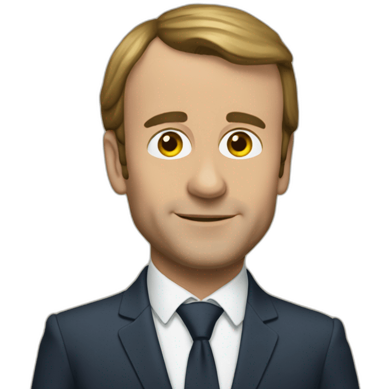 Macron tiler emoji