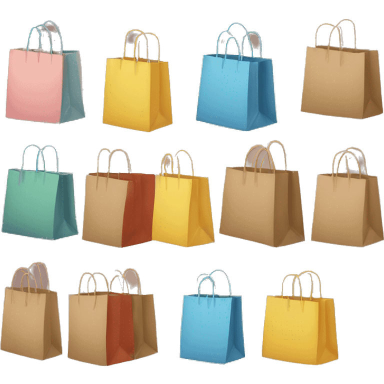 shopping bags emoji