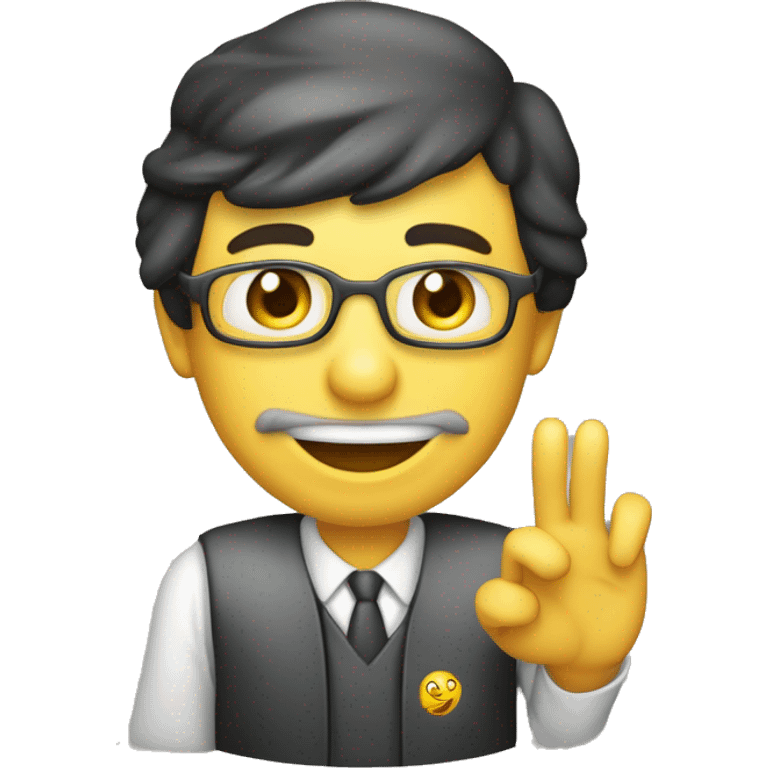 satisfacción por haber terminado mi Práctica Docente del Profesorado de Matemática emoji