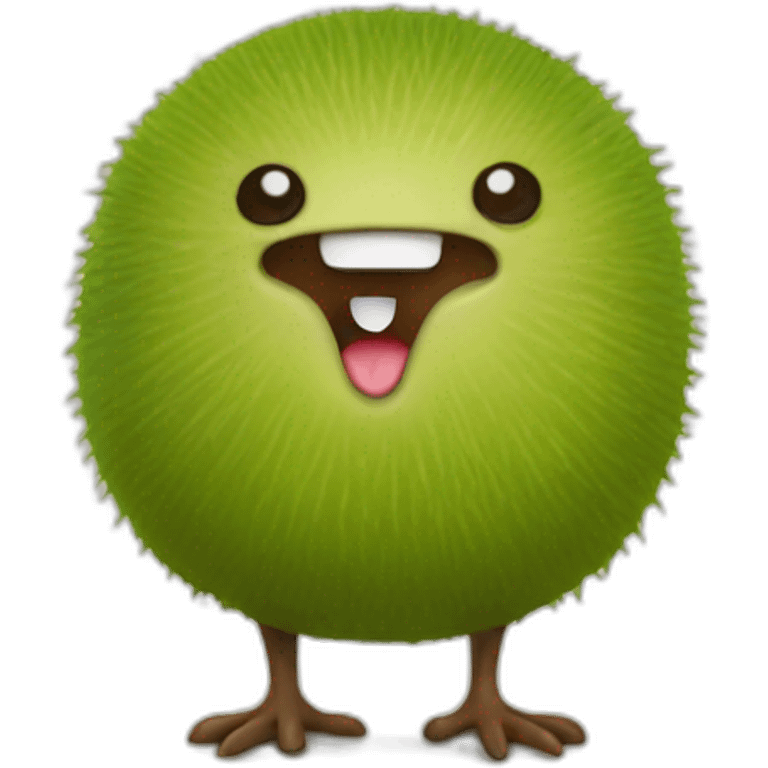 kiwi smiling emoji