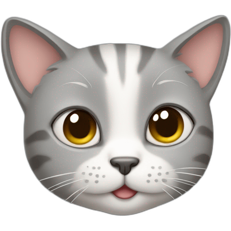 little gray cat emoji