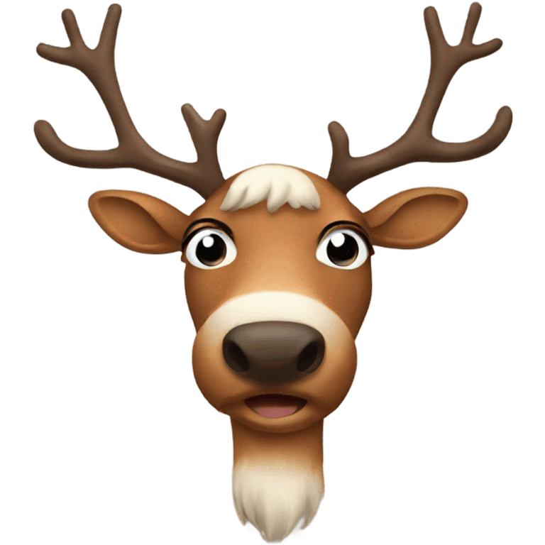 Reindeer emoji